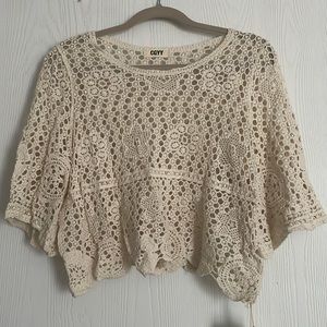 Chrochet crop top